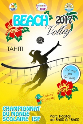 L'Hymne des championnats du monde scolaires de Beachvolley 2017 - Une création d'élèves de 3ème du collège La Mennais